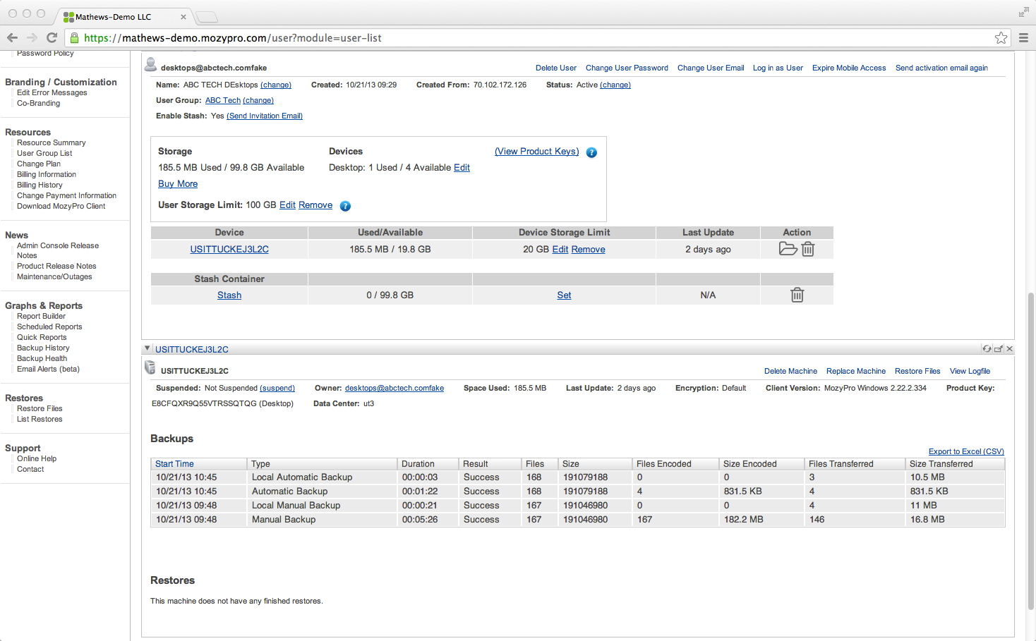 Mozy - Mozy: Recover Data, Daily Backup, Backup Reports