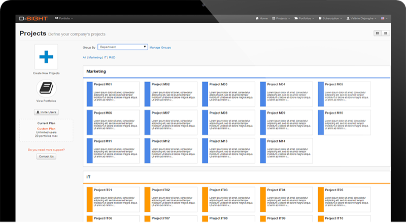 D-Sight CDM - D-Sight CDM: Recommandation & décision, Rapports, Application mobile