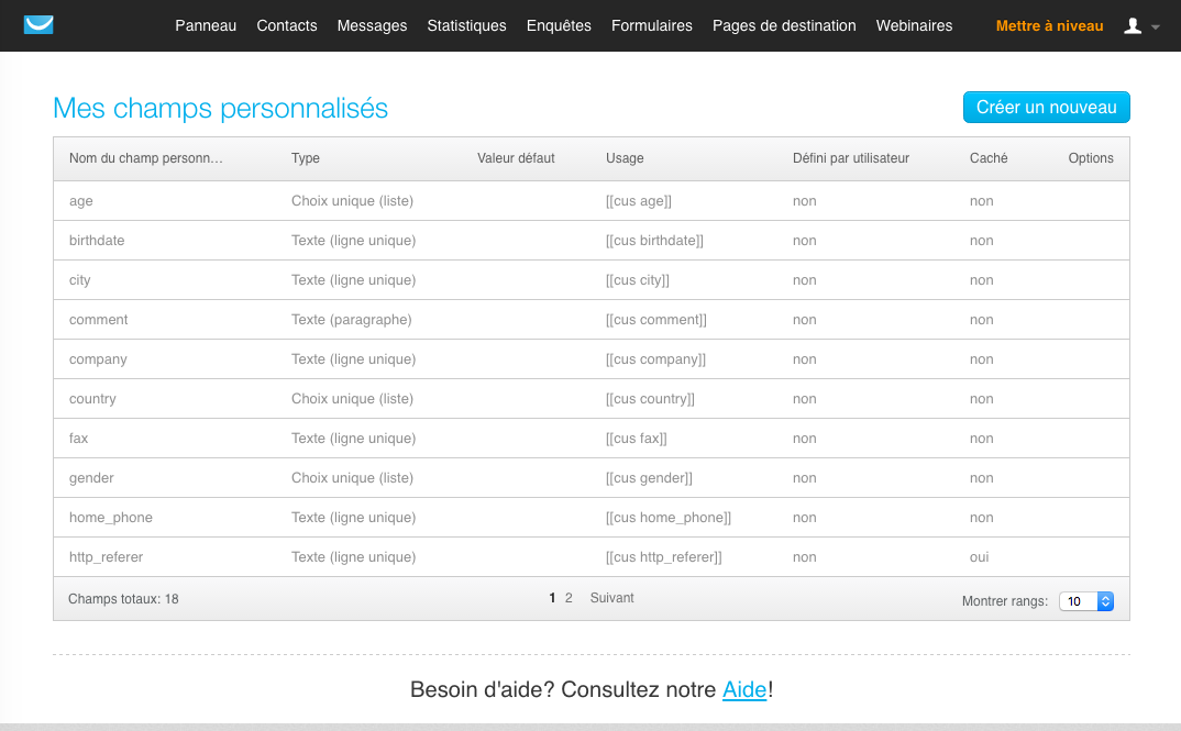 GetResponse - GetResponse: RSS-to-E-Mail, Web Site (Plugin Form) responsifs E-Mails