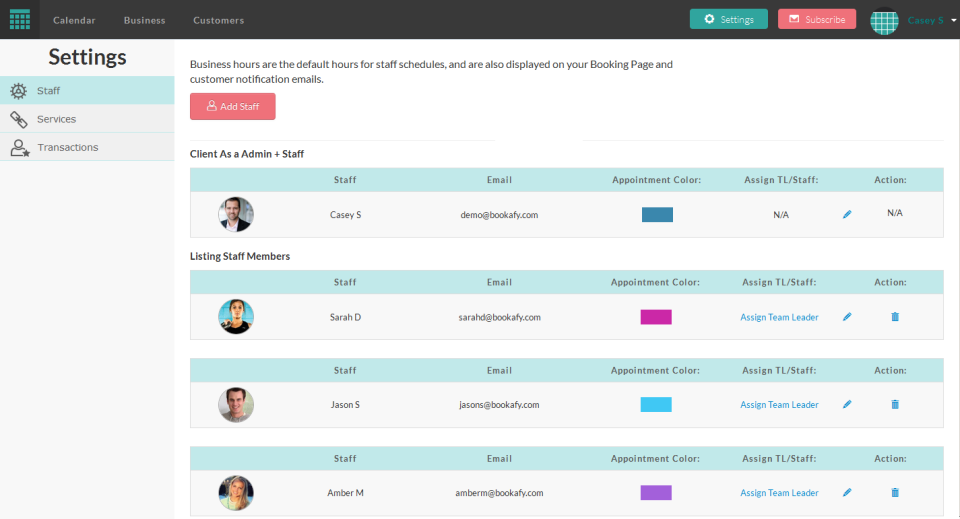 Bookafy Online Scheduling - Bookafy línea Programación-pantalla-2