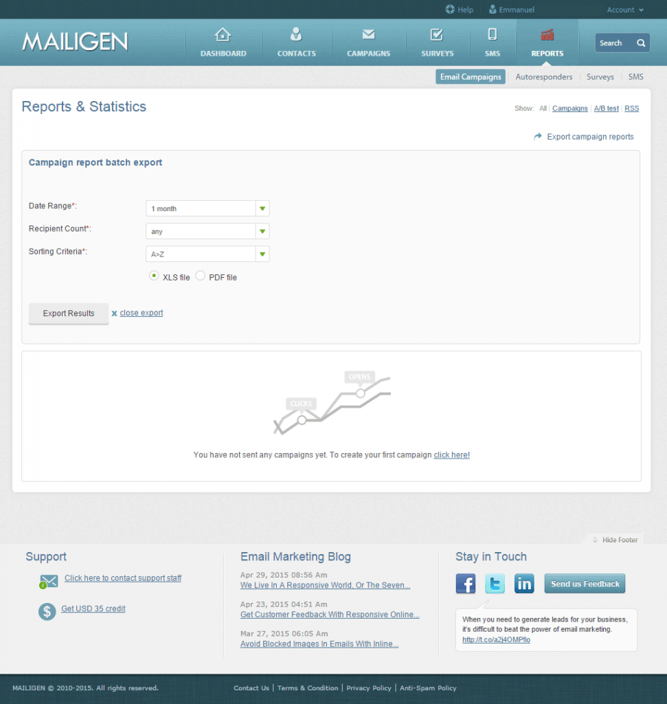 Mailigen - Mailigen: Creating Emailings from RSS, post-campaign reports, responsifs Emails