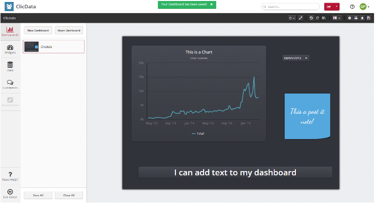 ClicData - ClicData: Training, Adaptive Web-Interface Webseite (Plugin-Form)