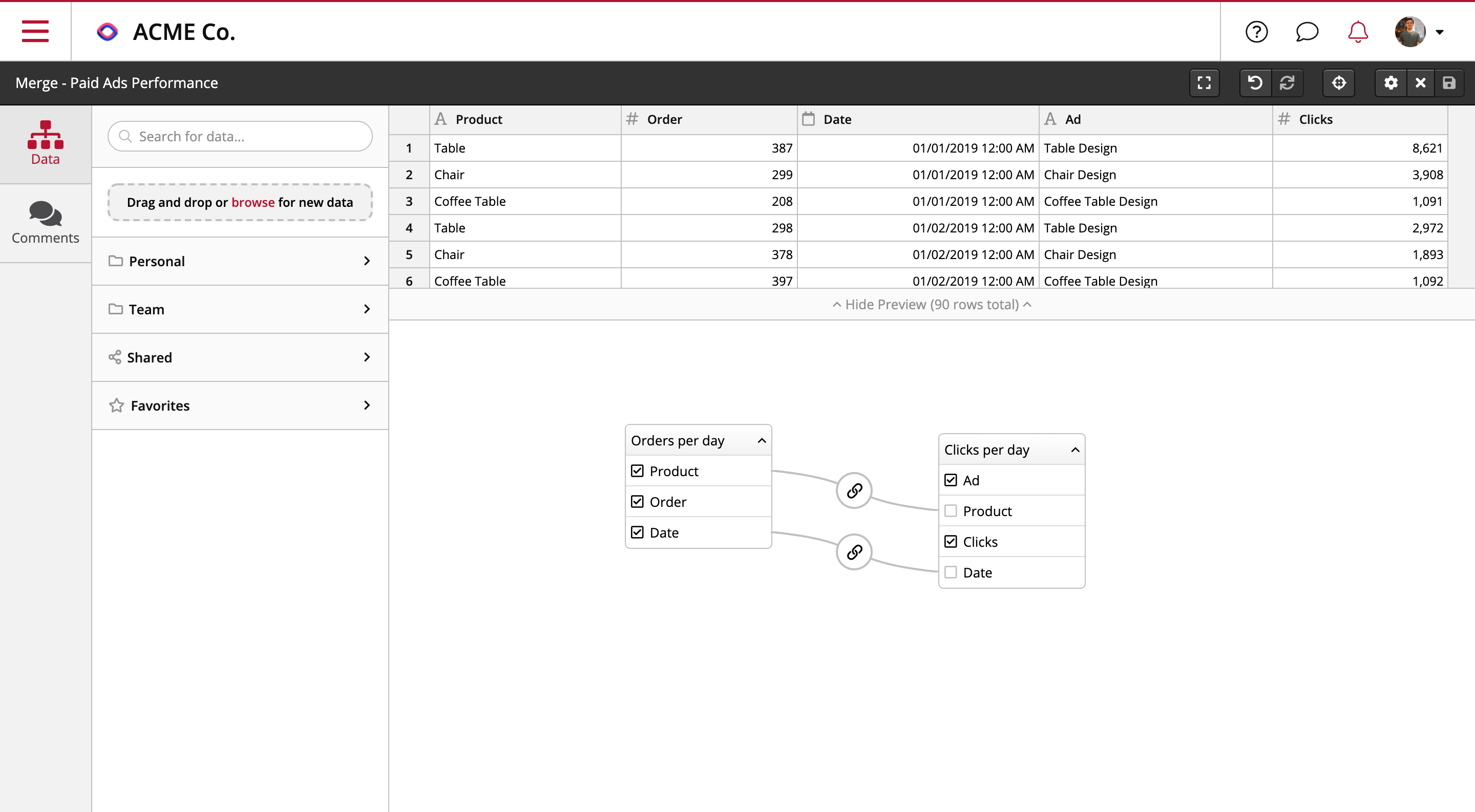 ClicData - Consolidez vos jeux de données pour construire vos rapports et KPIs sur-mesure