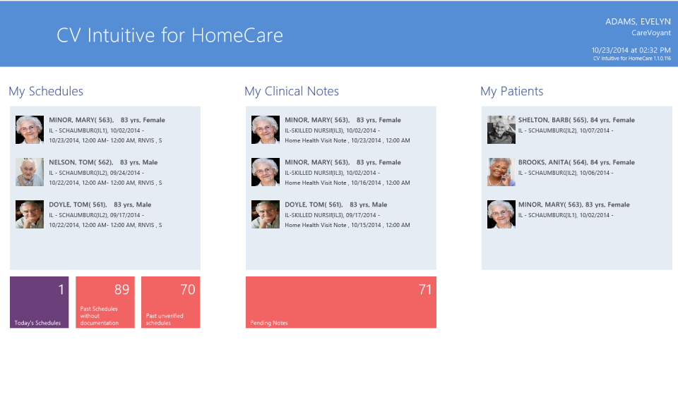 CareVoyant for Home Care - CareVoyant de Home Care-pantalla-2