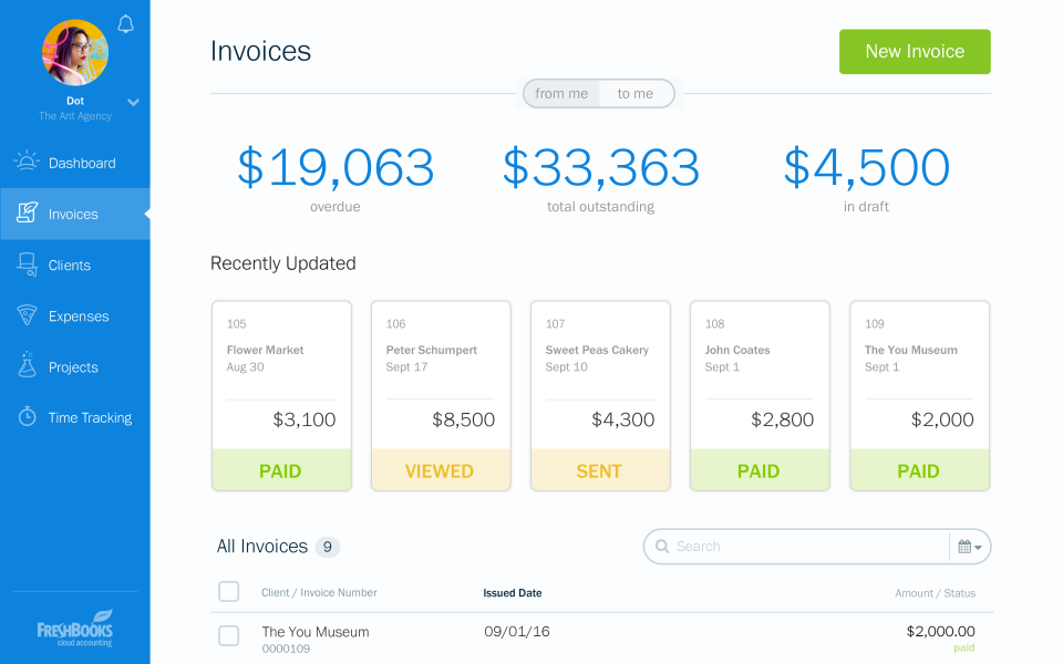 FreshBooks - FreshBooks Screenshot--2