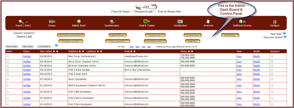 Church MemberLink - Church MemberLink-screenshot-0