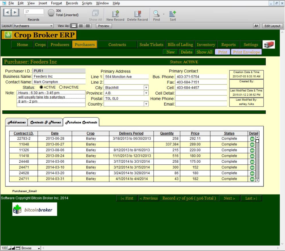 Crop Broker ERP - Crop Broker ERP-screenshot-2