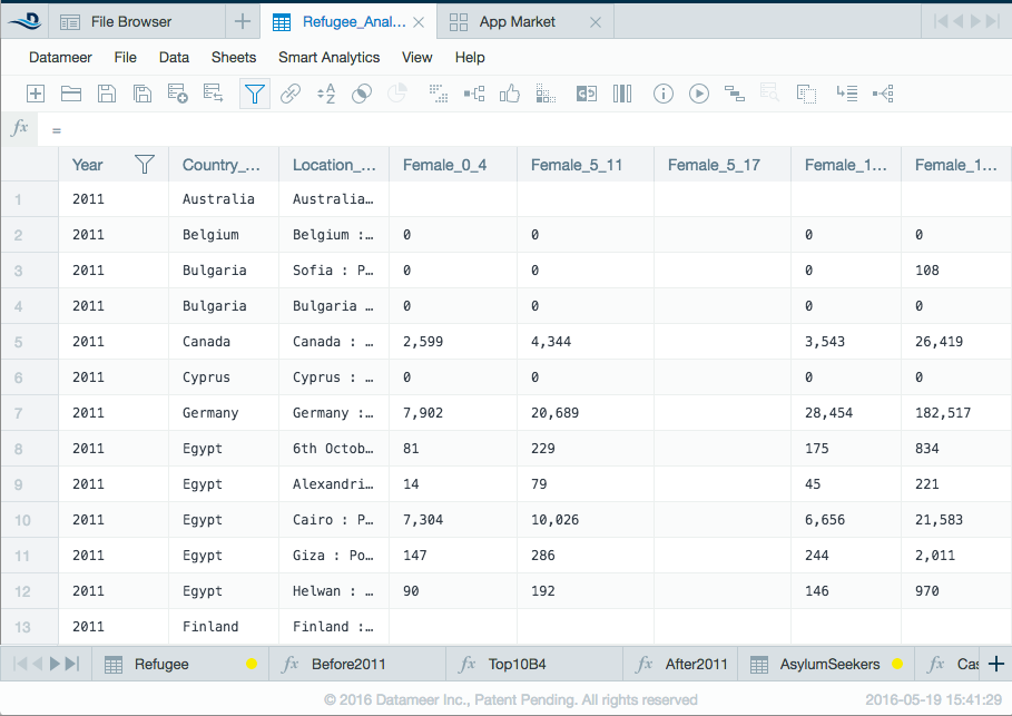 Datameer - Datameer-screenshot-2