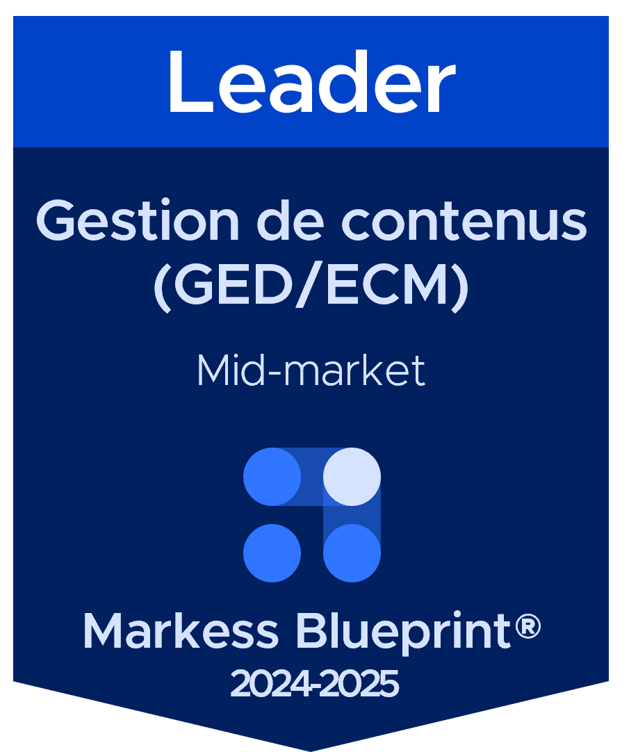 DocuWare - DocuWare, reconnue GED/ECM leader sur le segment mid-market par Markess