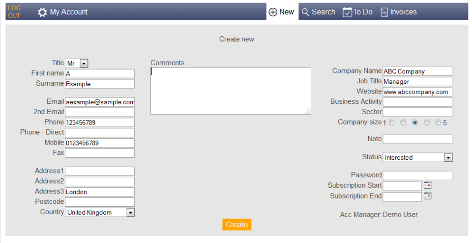 Easy Simple CRM - Easy Simple CRM-screenshot-0